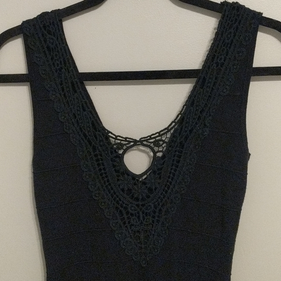 Spicysugar Collection black cocktail dress - Picture 2 of 4